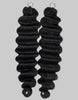 Virgin human hair bulk braiding and crochet hair from Too Raw Hair — loose deep wave, deep wave, and Italian curly for boho braids