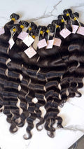 Double Drawn- Natural Wave - Too Raw Hair