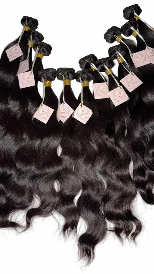 Indian Wavy Raw Hair Bundles