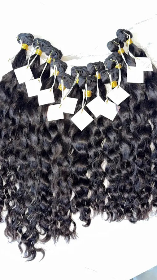 Raw Vietnamese Wavy Hair Bundles | 100% Unprocessed Single Donor