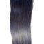 15A Virgin Straight lace closure — steamed for a sleek, silky straight pattern, available in 2x6 and 5x5 HD lace, color 1B | Too Raw Hair