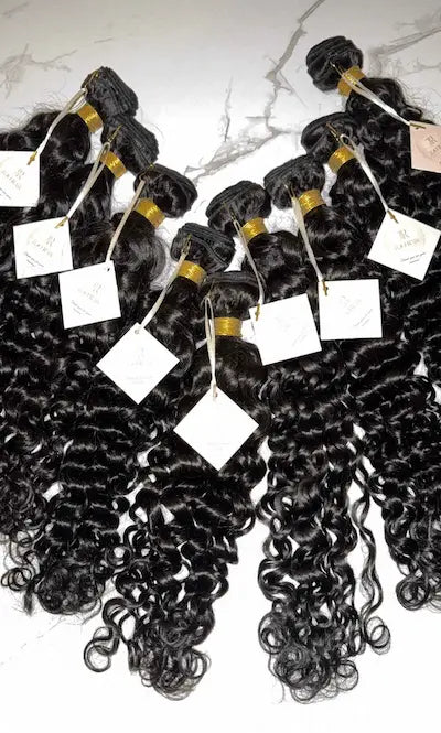 Virgin Indian Water Wave Hair Bundles