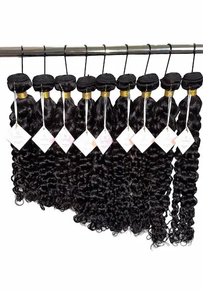 Virgin Indian Water Wave Hair Bundles