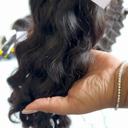 Vietnamese Wavy raw hair bundle — 100% unprocessed single-donor hair, natural silky wave, color 1B | Too Raw Hair
